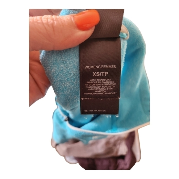 NORTH Face xs women's blue light fleece pullover - Picture 4 of 5